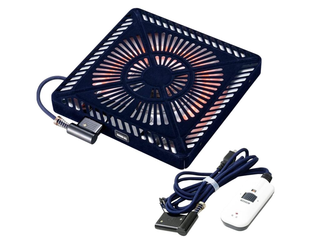 [山善] こたつ用 ヒーターユニット ファン付き 手元コントローラー付き YHF-M607DN