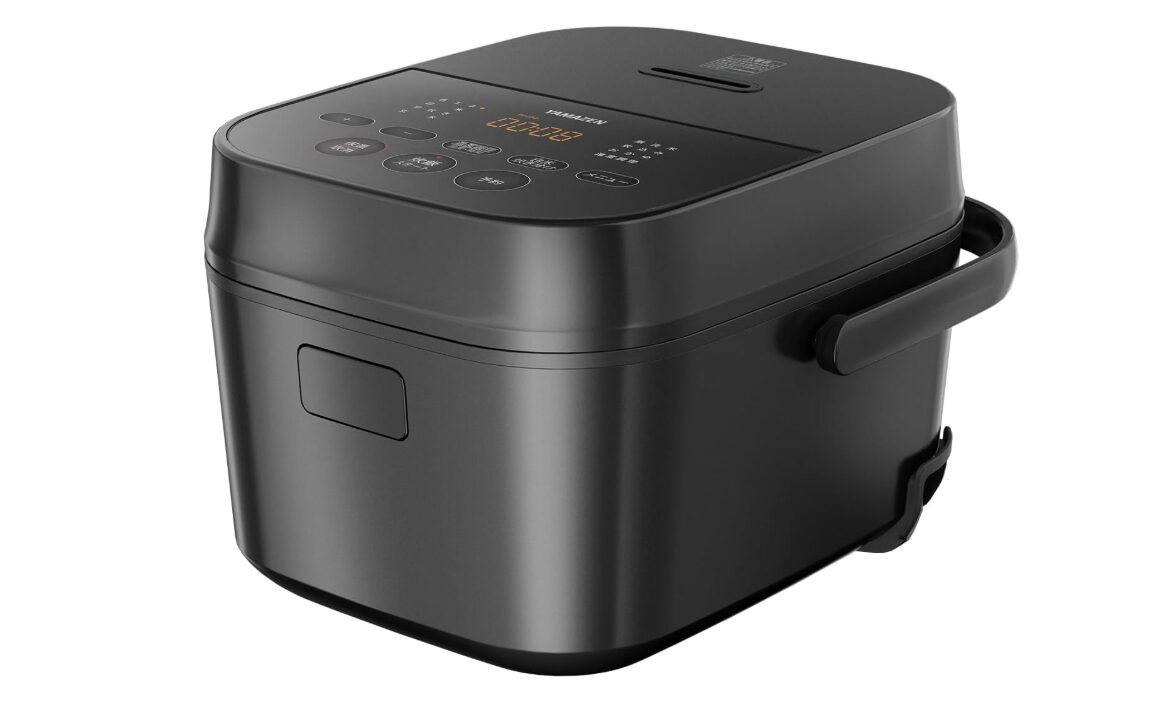 [山善] 炊飯器 一人暮らし 5.5合 3種類炊き分け機能 マイコン式 低温調理 無洗米モード 保温 予約機能 ブラック AMRC-10M(B)